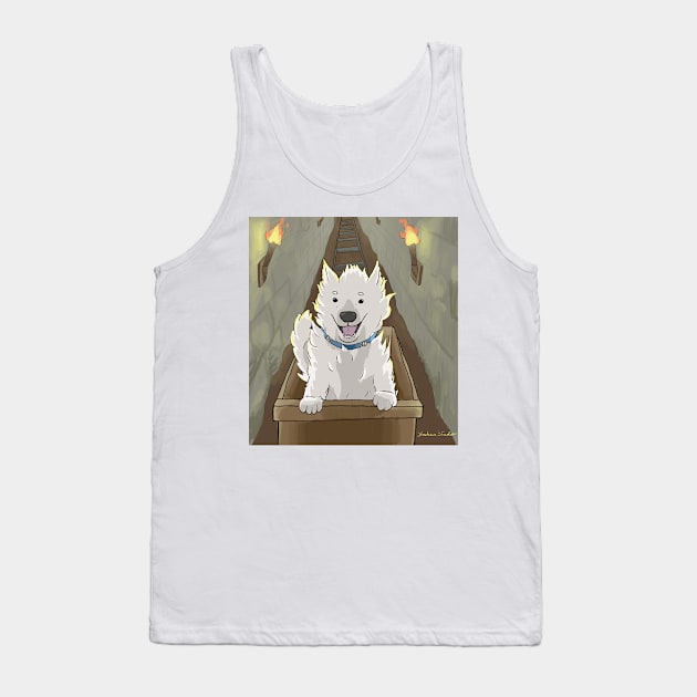 Sven's Mine Cart Ride Tank Top by sheehanstudios